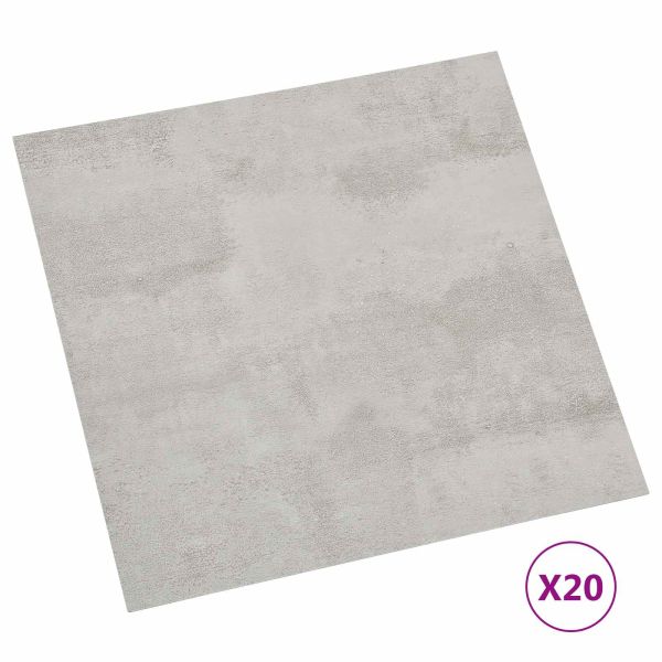 Самозалепващи дъски за настилка 30,5 x 30,5 см 20 pcs ПВЦ