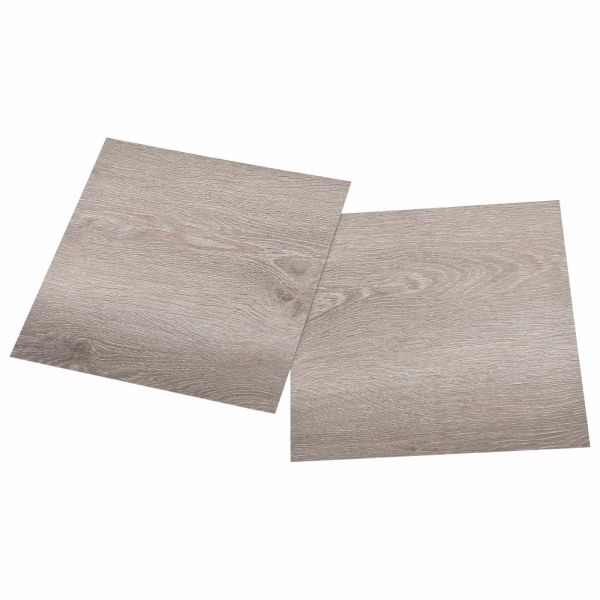 Самозалепващи дъски за настилка 30,5 x 30,5 см 20 pcs ПВЦ Таупе