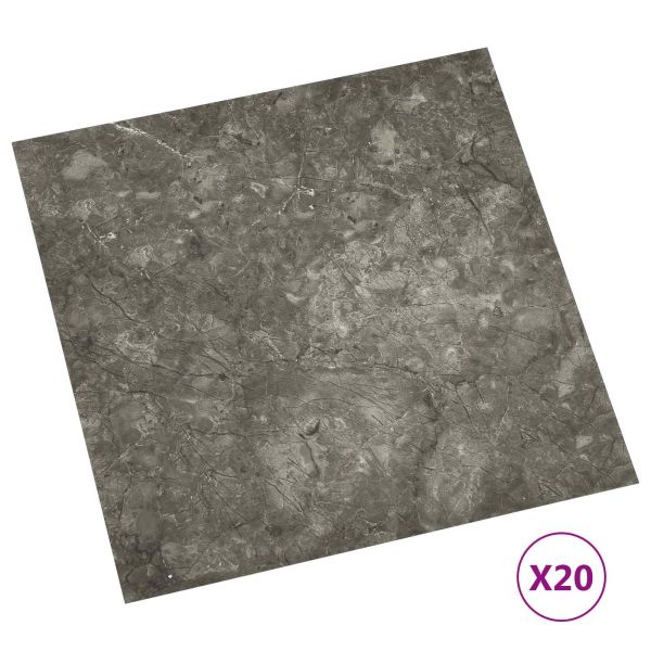 Самозалепващи дъски за настилка 30,5 x 30,5 см 20 pcs ПВЦ