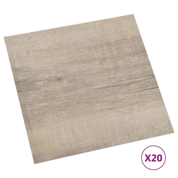 Самозалепващи дъски за настилка 30,5 x 30,5 см 20 pcs ПВЦ