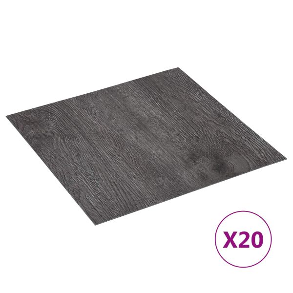 Самозалепващи дъски за настилка 30,5 x 30,5 см 20 pcs ПВЦ