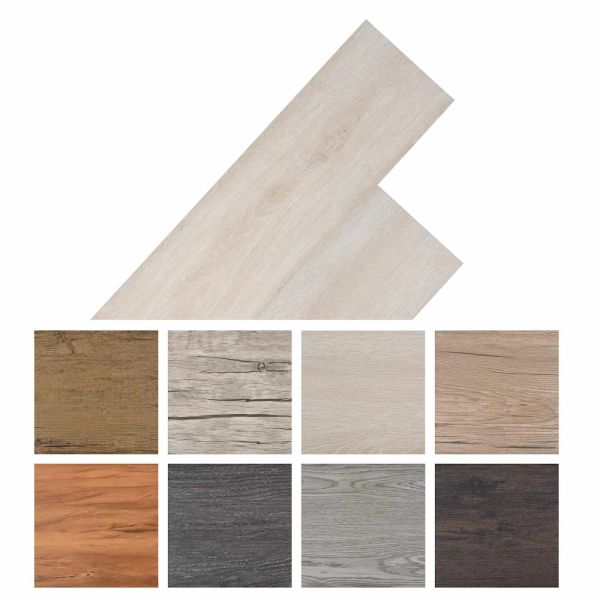 Самозалепващи PVC дъски за под 30,5 x 61 см 28 pcs ПВЦ