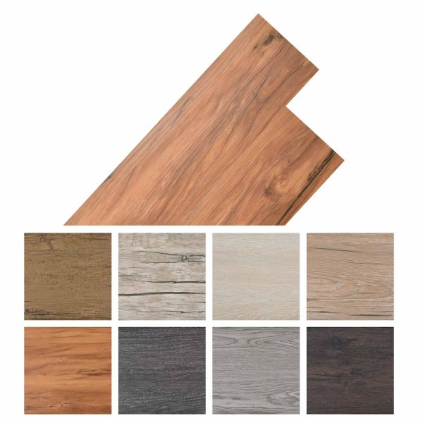 Самозалепващи PVC дъски за под 30,5 x 61 см 28 pcs ПВЦ