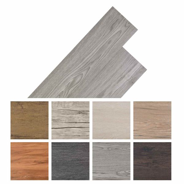 Самозалепващи PVC дъски за под 30,5 x 61 см 28 pcs ПВЦ