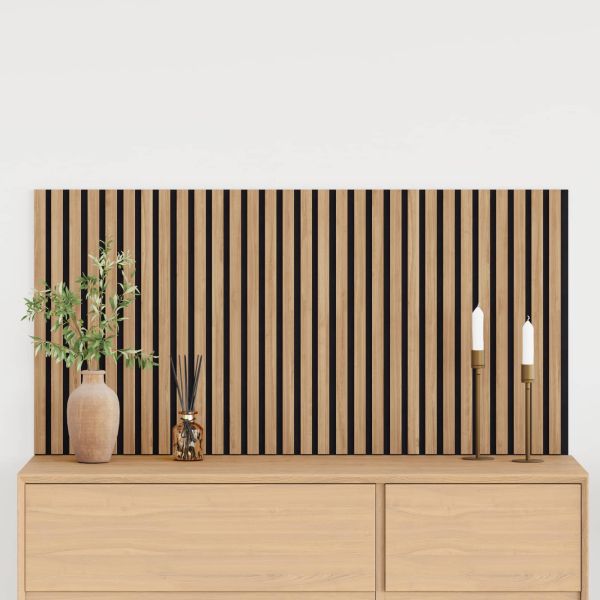 Стенни панели 2 pcs Натурално 60,5 x 60 см