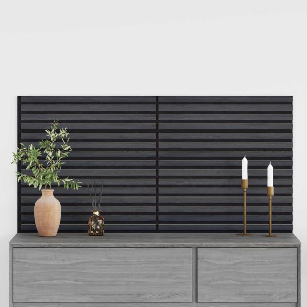 Стенни панели 2 pcs Антрацит 60,5 x 60 см
