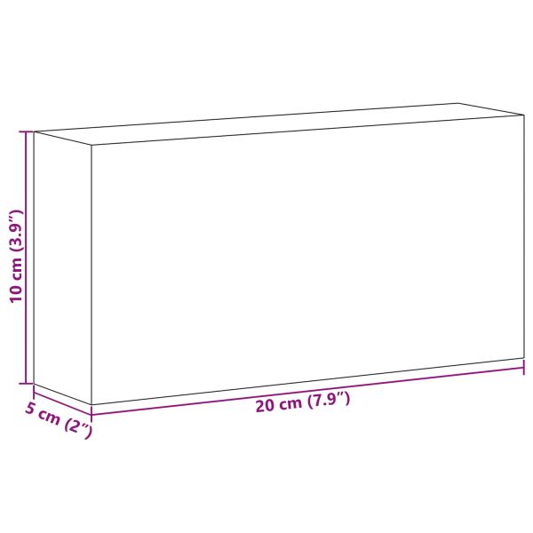 Солени камъни 10 pcs Розово 20 x 10 x 5 см Солена скала