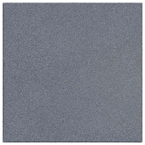 Плочки за защита при падане 6 pcs Сиво 50 x 50 cm Каучук
