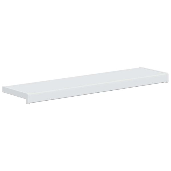 Перваз за прозорец Бяло 100 x 25 x 4,5 см ПВЦ