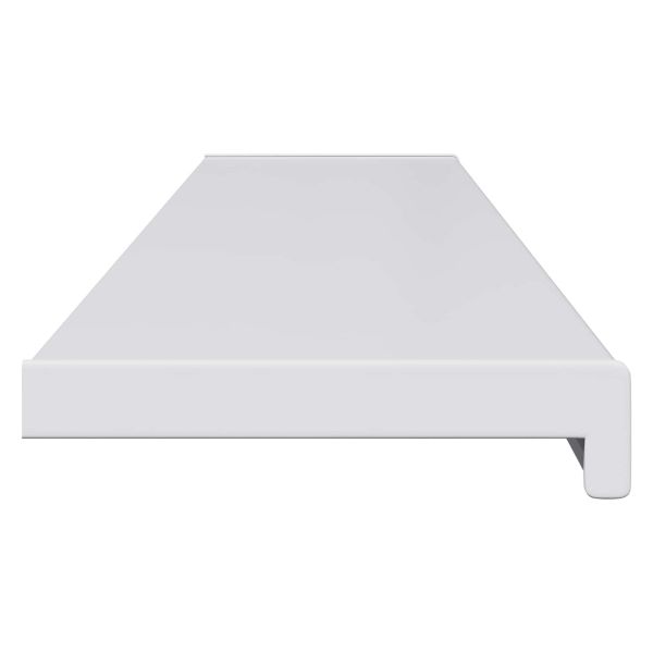 Перваз за прозорец Бяло 160 x 25 x 4,5 см ПВЦ