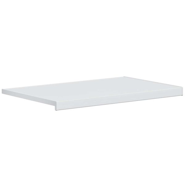 Перваз за прозорец Бяло 60 x 50 x 4,5 см ПВЦ