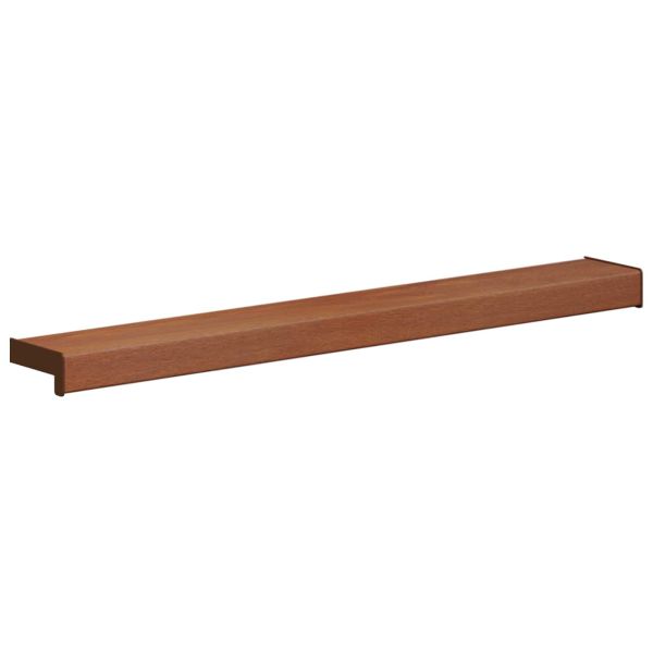 Перваз за прозорец Кафяво дърво 100 x 10 x 4,5 см ПВЦ