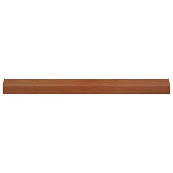 Перваз за прозорец Кафяво дърво 60 x 15 x 4,5 см ПВЦ