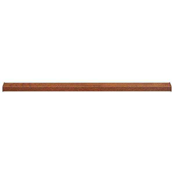 Перваз за прозорец Кафяво дърво 120 x 15 x 4,5 см ПВЦ