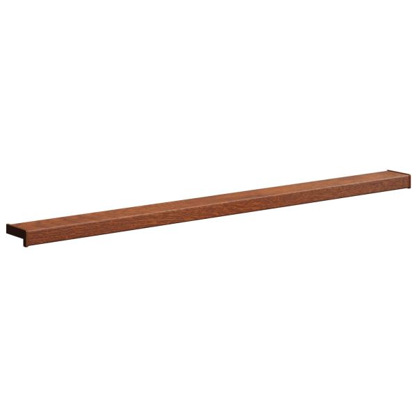 Перваз за прозорец Кафяво дърво 140 x 15 x 4,5 см ПВЦ