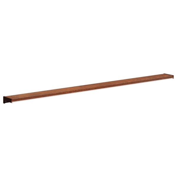 Перваз за прозорец Кафяво дърво 160 x 15 x 4,5 см ПВЦ