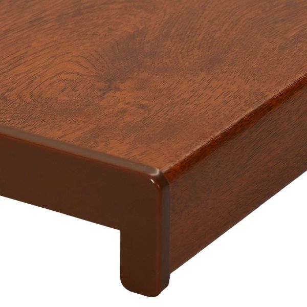Перваз за прозорец Кафяво дърво 160 x 20 x 4,5 см ПВЦ