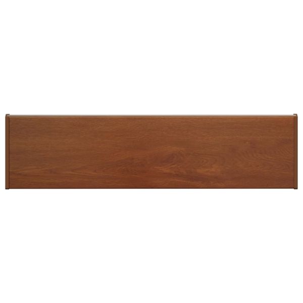 Перваз за прозорец Кафяво дърво 60 x 25 x 4,5 см ПВЦ