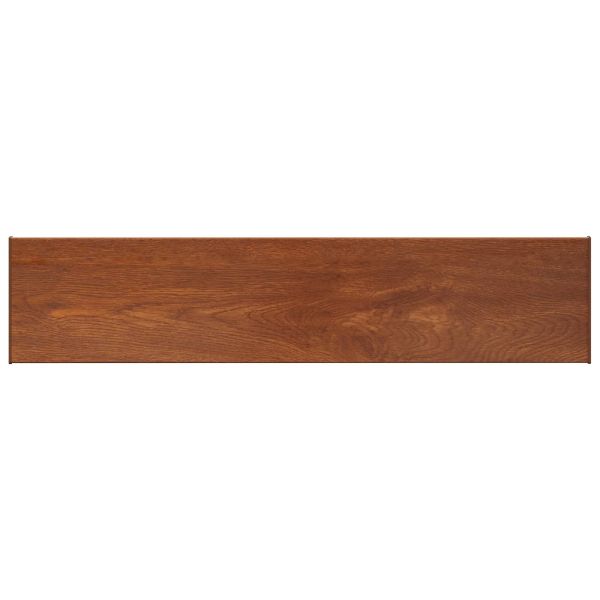 Перваз за прозорец Кафяво дърво 160 x 30 x 4,5 см ПВЦ
