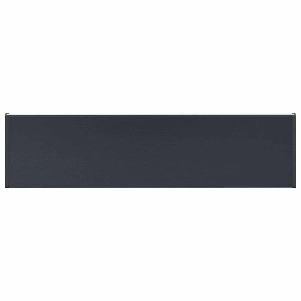 Перваз за прозорец Антрацитен с дървесен фибър 60 x 25 x 4,5 см