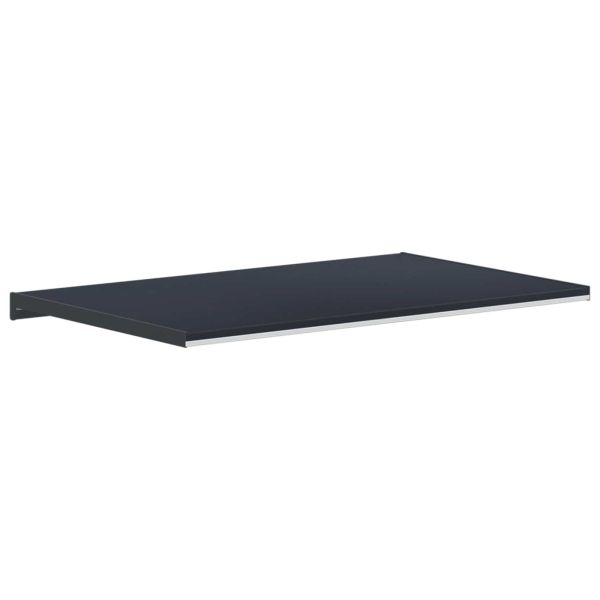 Перваз за прозорец Антрацитен с дървесен фибър 80 x 50 x 4,5 см