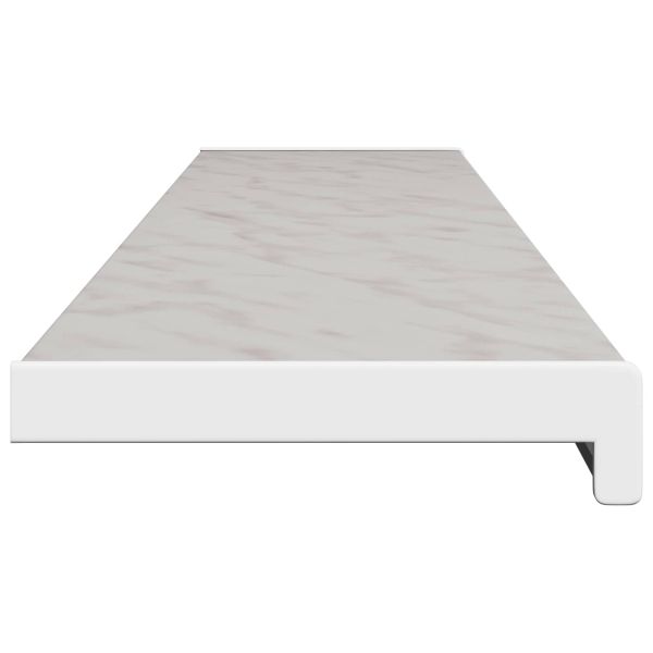 Перваз за прозорец Мраморна текстура 120 x 25 x 4,5 см ПВЦ