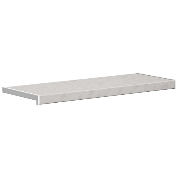 Перваз за прозорец Мраморна текстура 100 x 35 x 4,5 см ПВЦ