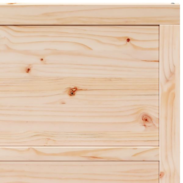 Врата за плевня Натурално 100 x 2,5 x 208 см