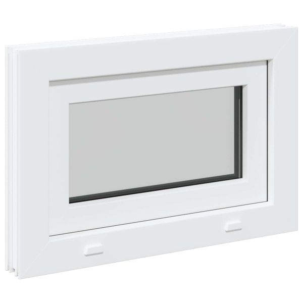 Прозорец за мазе RISOR 60 x 40 cm PVC и стъкло Бяло