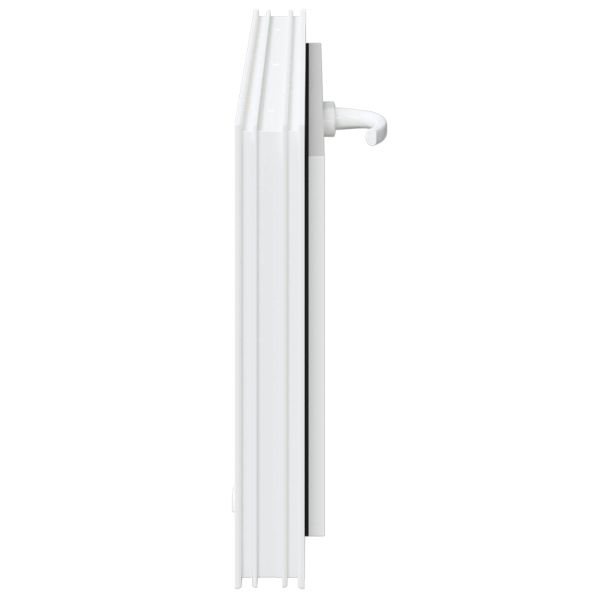 Прозорец за мазе RISOR 80 x 40 cm PVC и стъкло Бяло