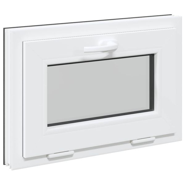 Прозорец за мазе RISOR 60 x 40 cm PVC и стъкло Антрацит