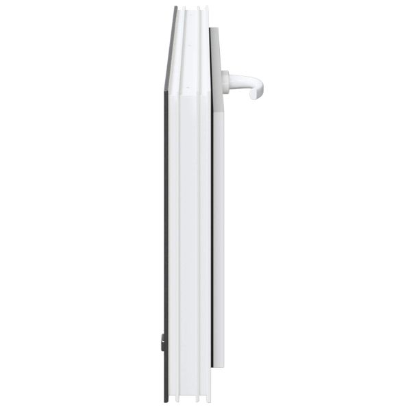Прозорец за мазе RISOR 90 x 40 cm PVC и стъкло Антрацит