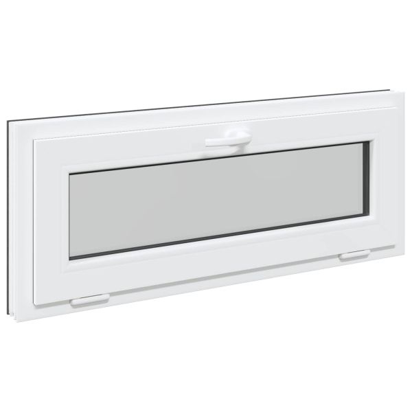 Прозорец за мазе RISOR 100 x 40 cm PVC и стъкло Антрацит