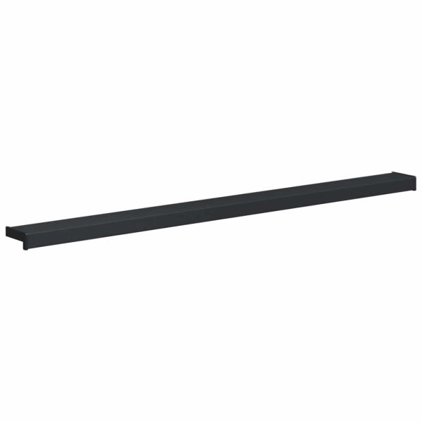 Перваз за прозорец Антрацит с дъресен шарка 160 x 15 x 4,5 см