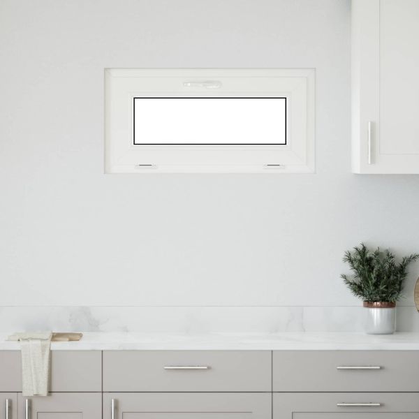 Прозорец за мазе RISOR 80 x 40 cm PVC и стъкло Антрацит
