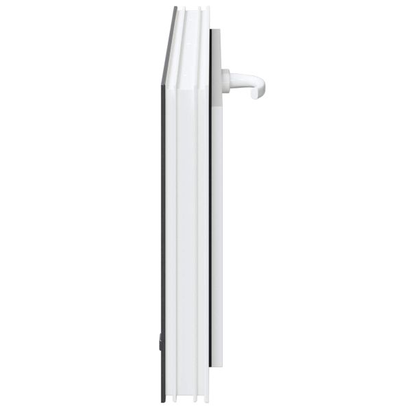 Прозорец за мазе RISOR 80 x 40 cm PVC и стъкло Антрацит