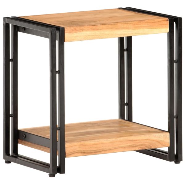Странична маса 40x30x40 см акациево дърво масив