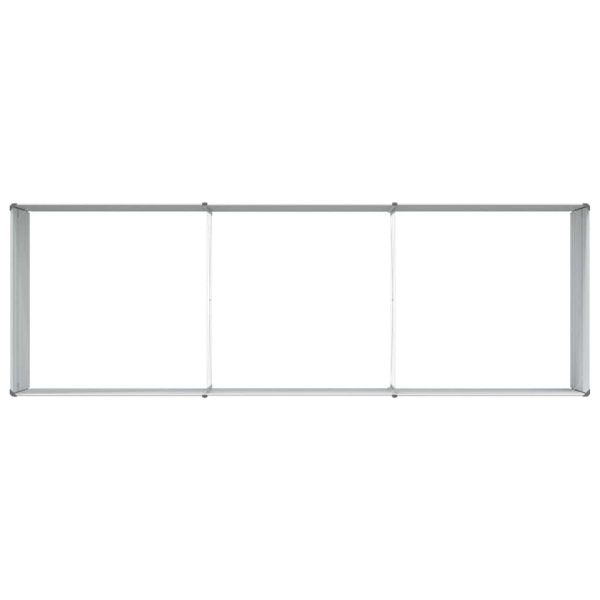 Градинска повдигната леха Светло кафяво 240 x 80 x 77 cm