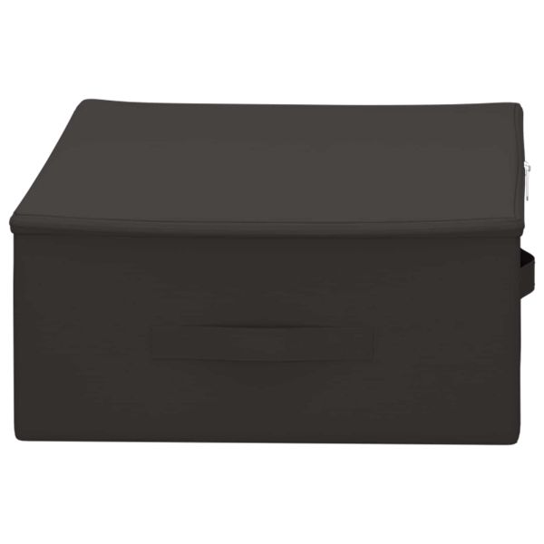 Кутия за съхранение 6 pcs Антрацит 70 x 40 x 18 см