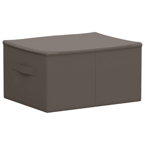 Кутия за съхранение 6 pcs Сиво 50 x 30 x 25 cm Нетъкан текстил