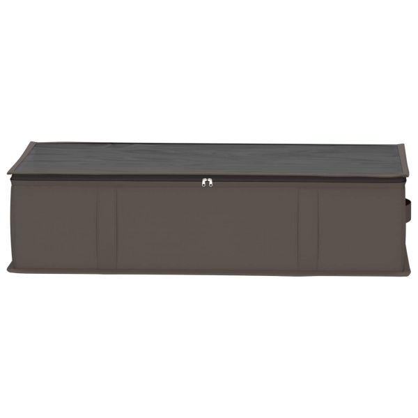 Кутия за съхранение с прозрачна горна част 2 pcs Сиво