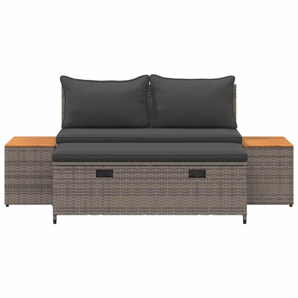 Комплект дивани за открито 4 -Seater 4 pcs 55 x 30 x 39 см
