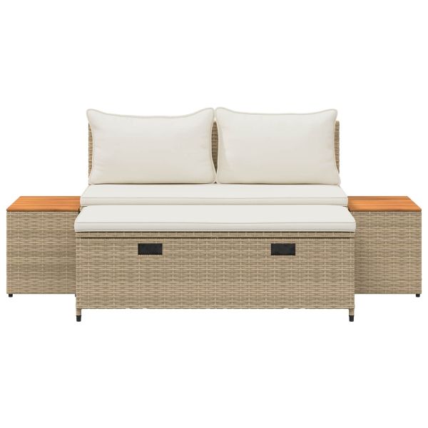 Комплект дивани за открито 4 -Seater 4 pcs 55 x 30 x 39 см