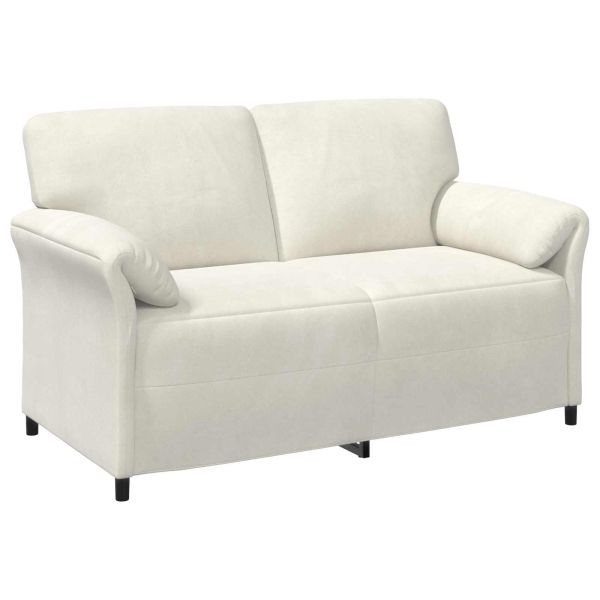 Двуместна софа Кремаво 158 x 83 x 95 см Кадифе