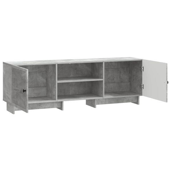 ТВ шкаф Бетонно Сиво 150 x 31 x 50 см Инженерен дървен материал