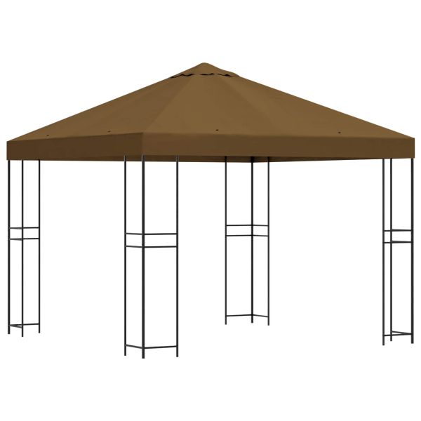 Шатра 3 x 3 m Таупе Полиестер и стомана 190 gsm