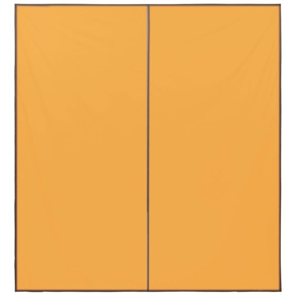 Тента за къмпинг, 3x2,85 м, жълта