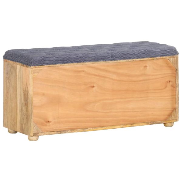 Пейка за коридор, 100x35x47 см, мангово дърво масив