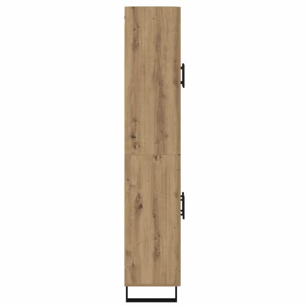 Висок шкаф Дъб 69,5 x 34 x 180 см Инженерно дърво