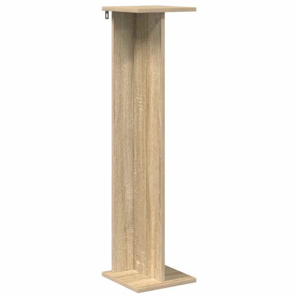 Стойка за растения 2 pcs Сонома дъб 25 x 25,5 x 100,5 см